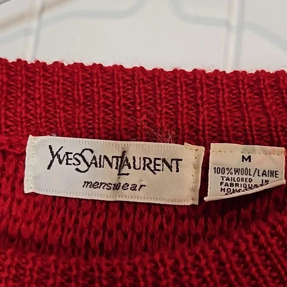 Yves saint laurent Mens‎ Wool Sweater - Picture 2 of 5